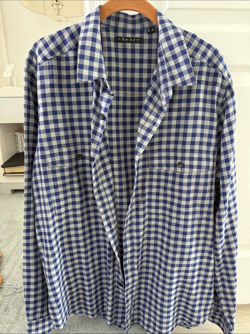 Theory men’s button down - like new